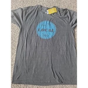 Bona Fide Local Print On Single Stitch Tee Flytrap Gray Softstyle Heather